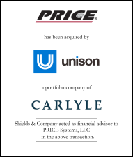 Price Systems Acquired by Unison. 