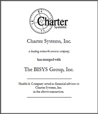 Charter Systems, Inc.. 