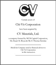 Chi-Vit Corporation. 