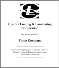 Custom Coating & Laminating Corporation. 