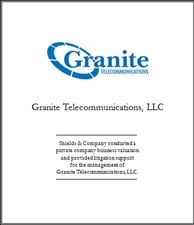 Granite Telecommunications. 