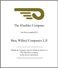 Hinckley Company. 