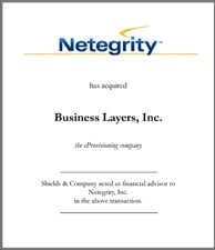 Netegrity, Inc.. 