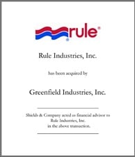 Rule Industries, Inc.. 